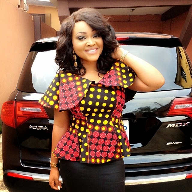 Mercy aigbe ankara best sale jacket
